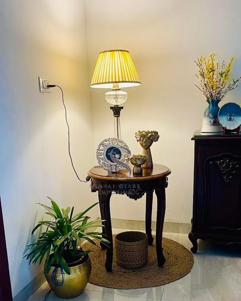 Vintage Elegance with Warm Lighting