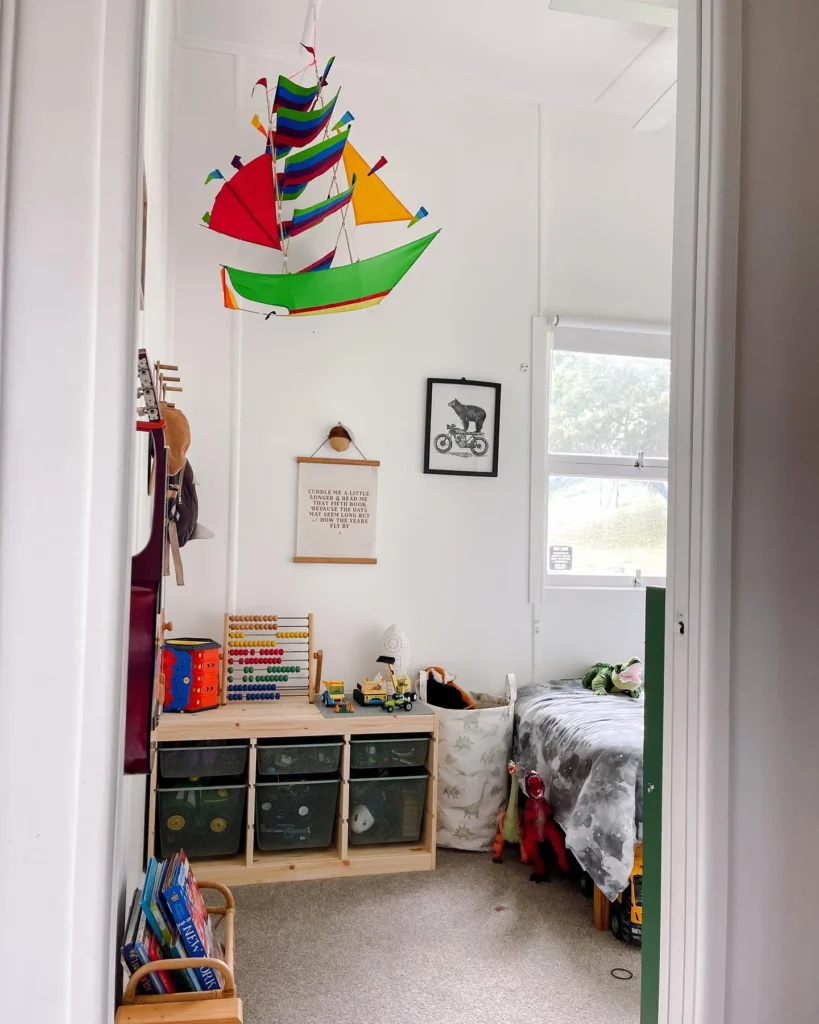 Colorful Sailboat Mobile