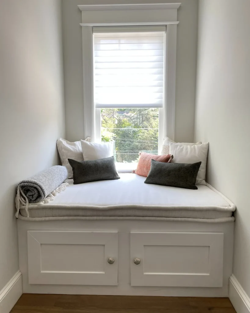Cozy Window Seat with Hidden Storage