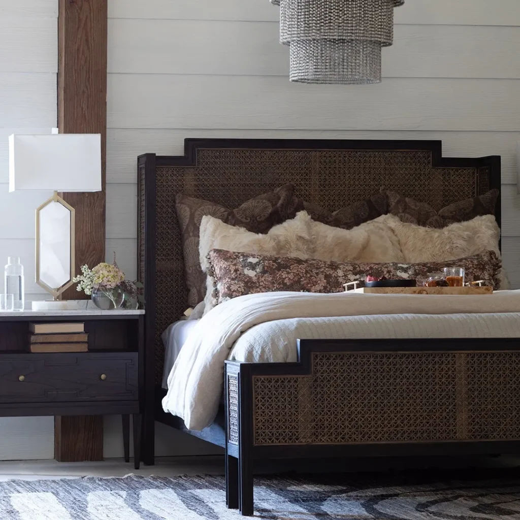 Rustic Wicker Charm for a Cozy Retreat