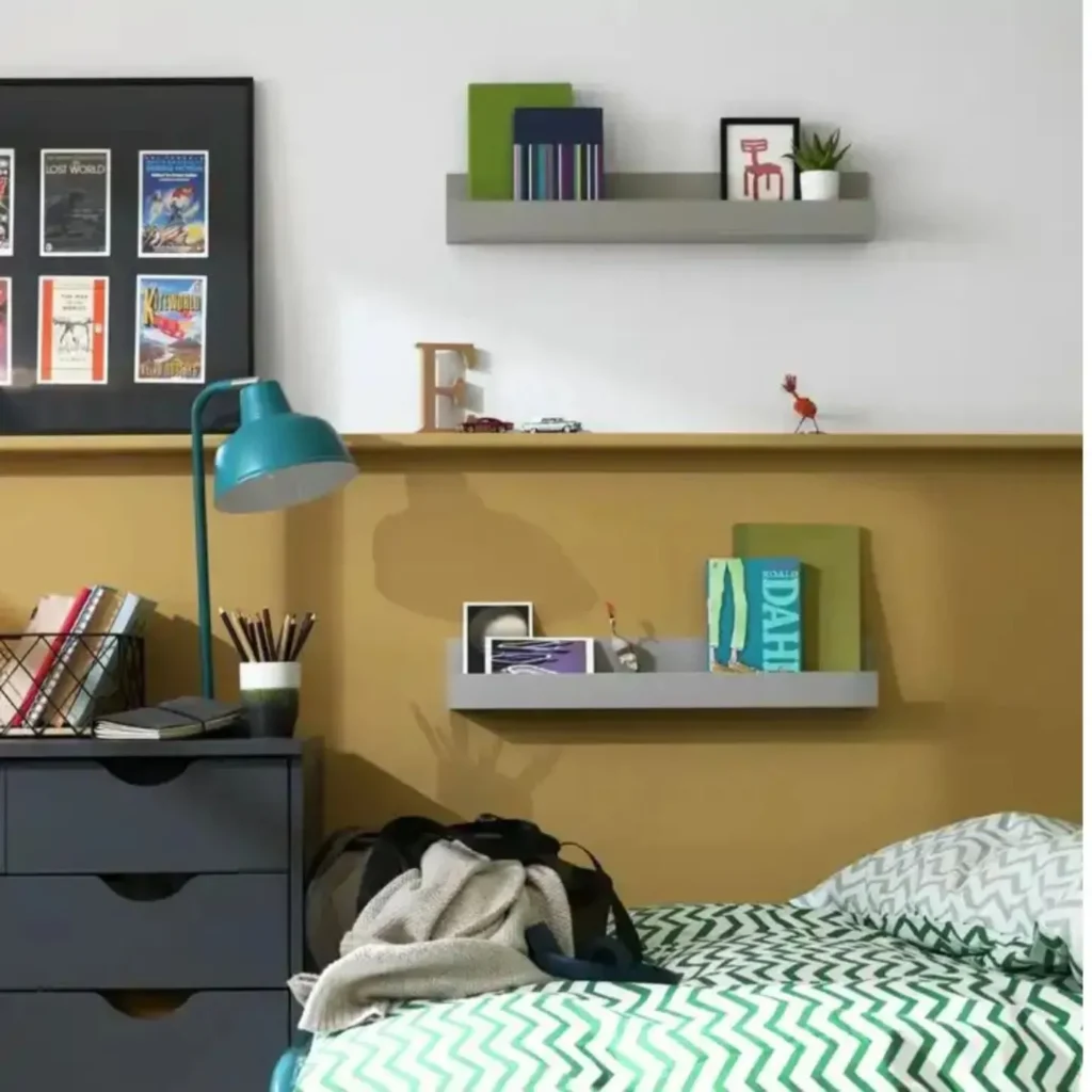 Floating Shelves for Books and Toys