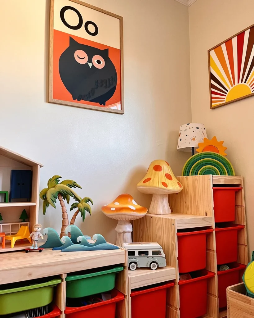 Toy Organizer Wall