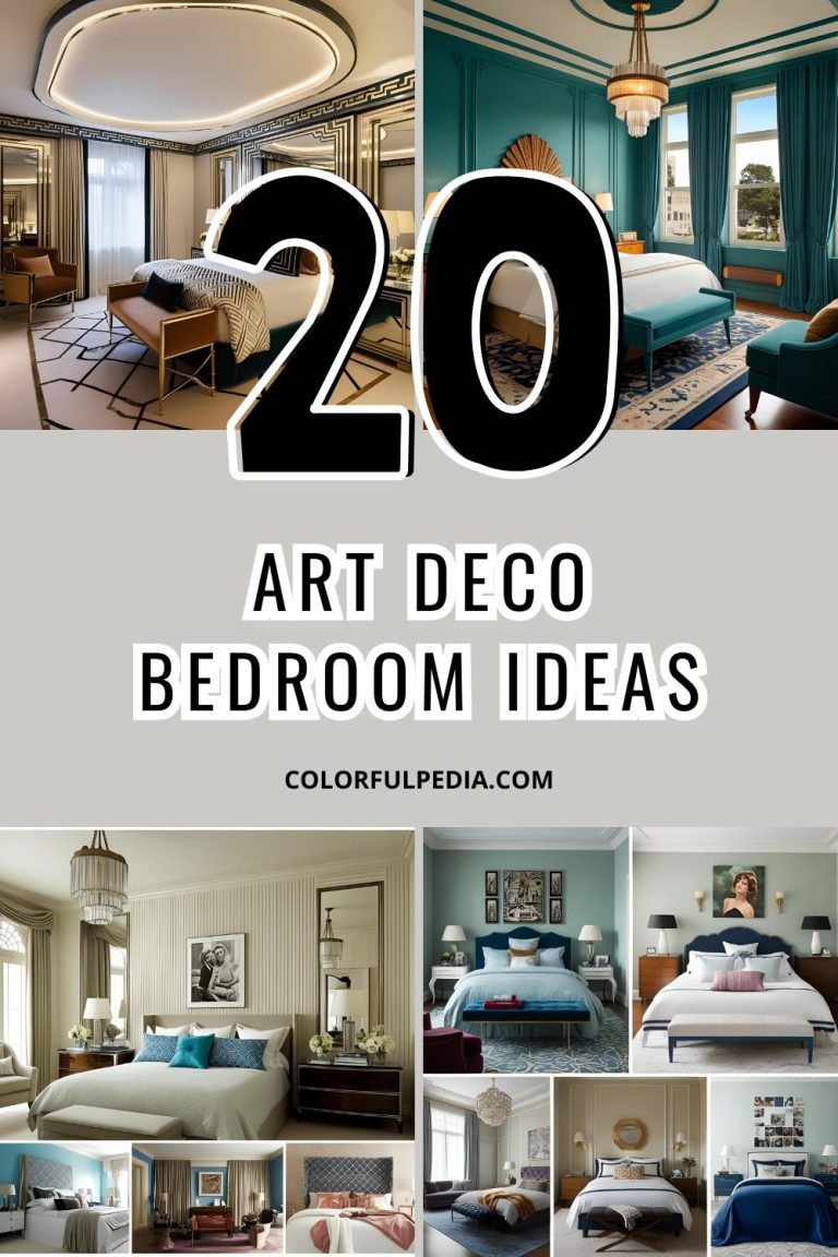 20 Stunning Art Deco Bedroom Ideas for Timeless Elegance