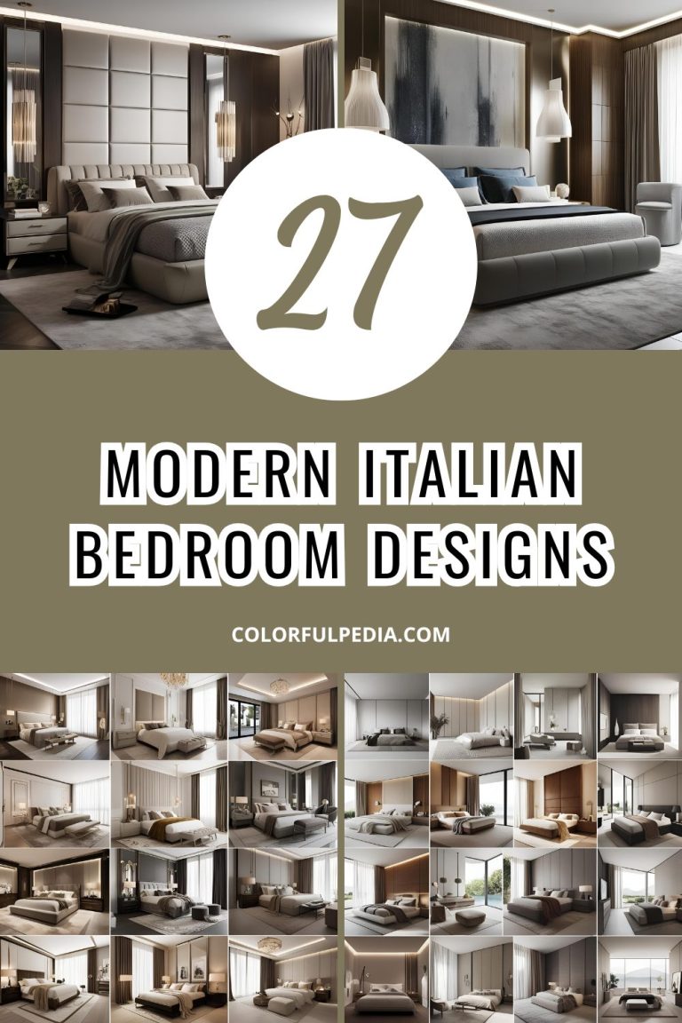 Modern Italian Bedroom Designs