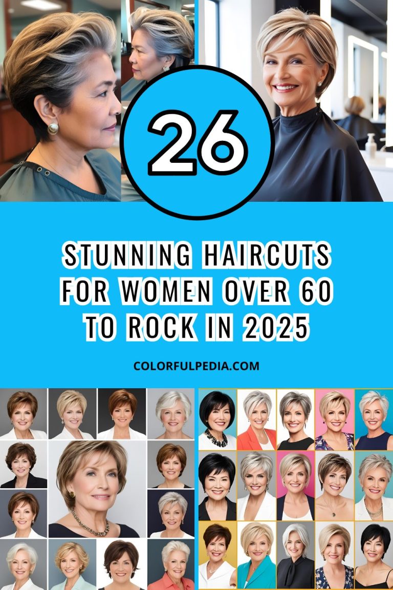 26 Haircuts for Women Over 60 in 2025