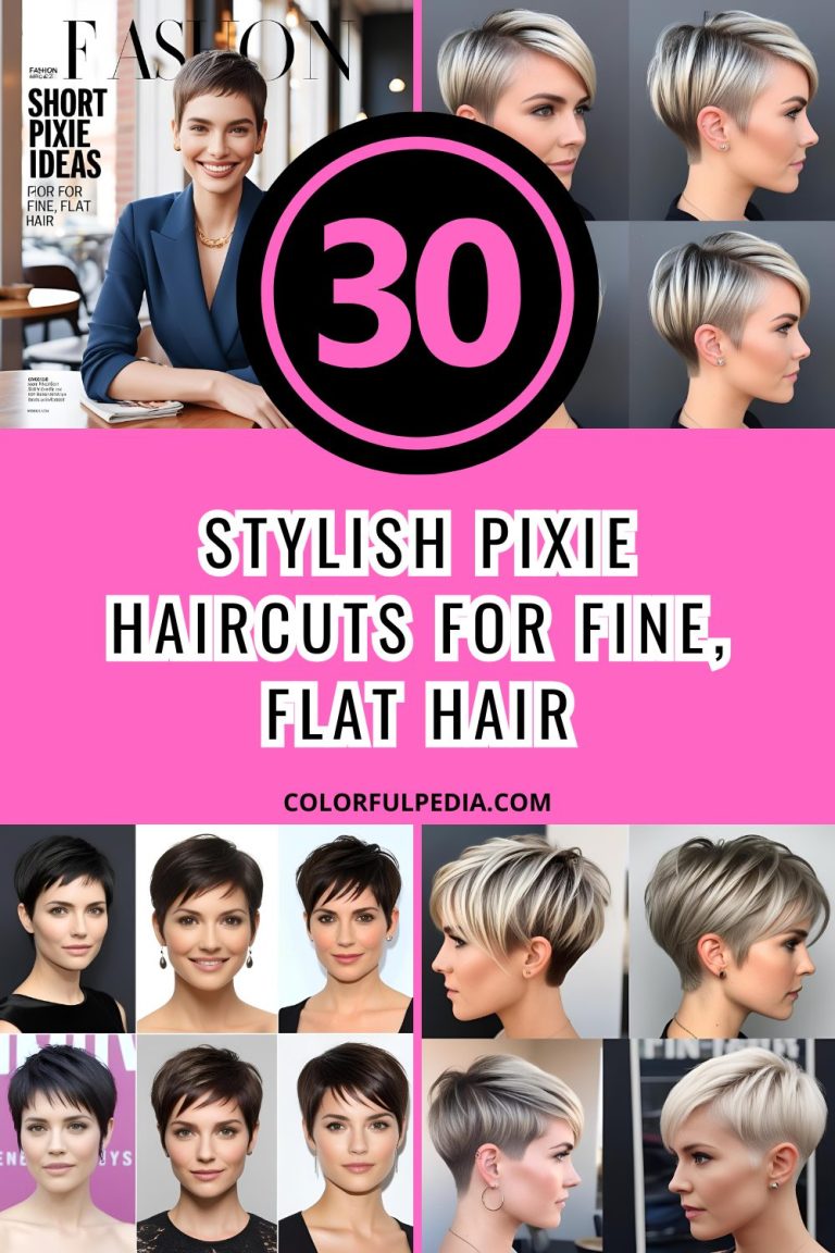 30 Short Pixie Haircut Ideas for Fine, Flat Hair