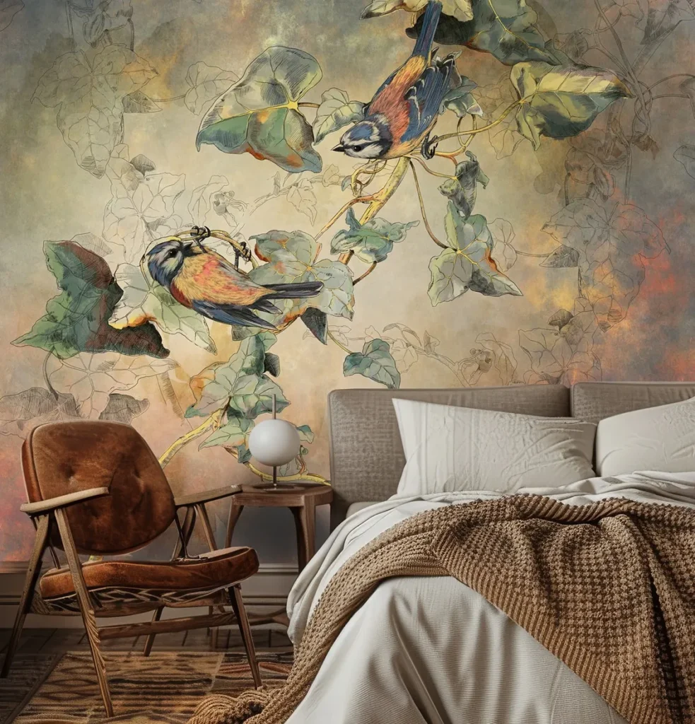 Bold Nature-Inspired Wall Murals