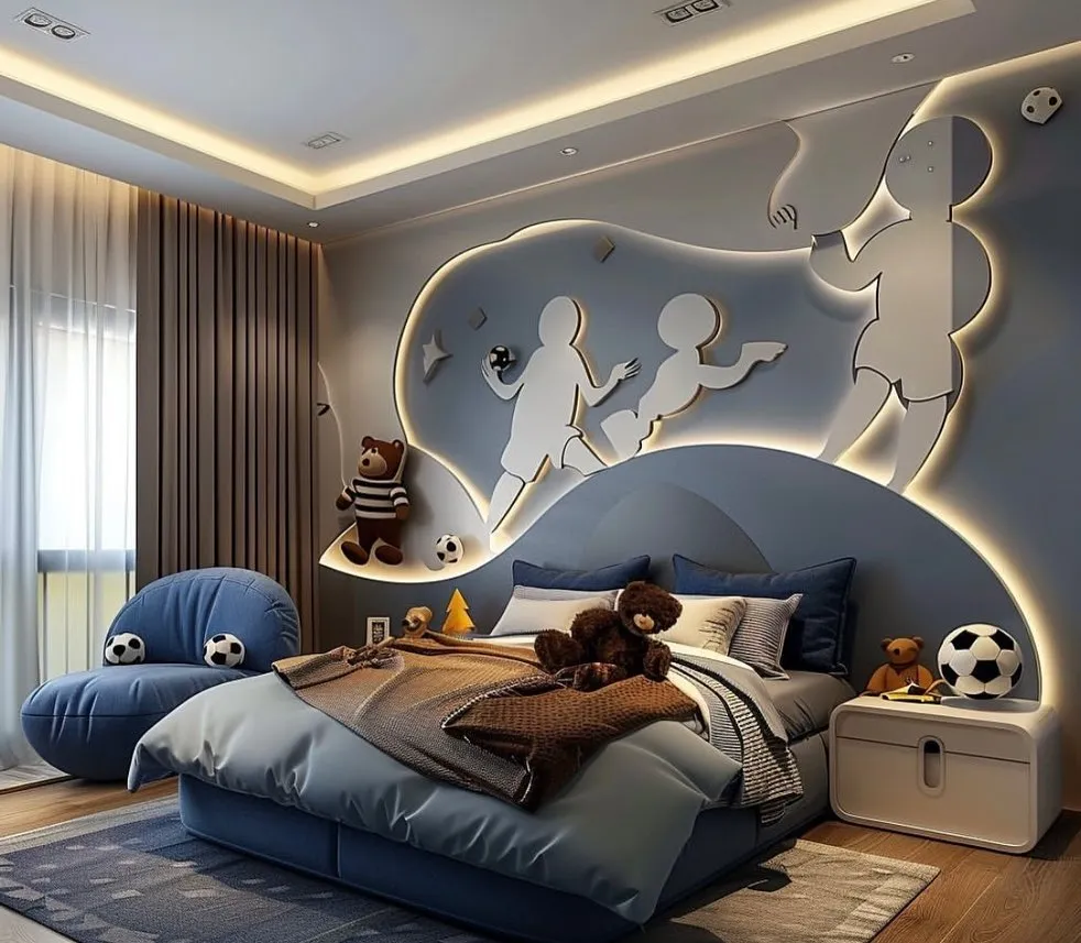 Sports-Themed Decor