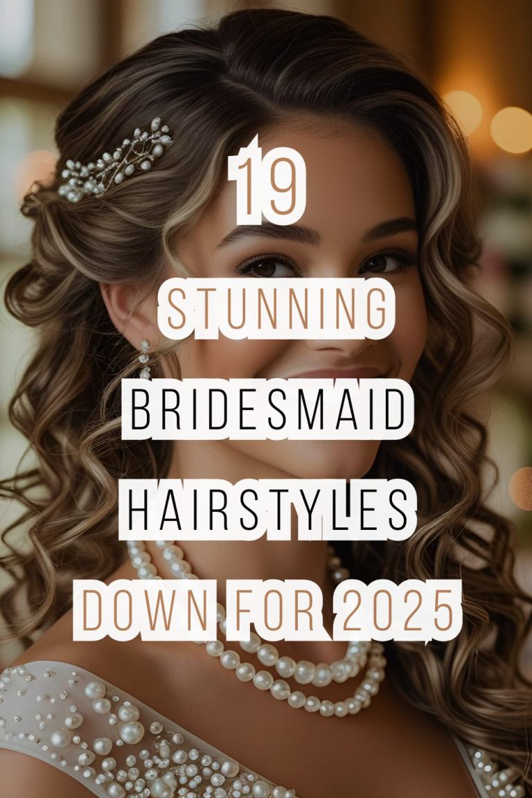 19 Bridesmaid Hairstyles Down 2025