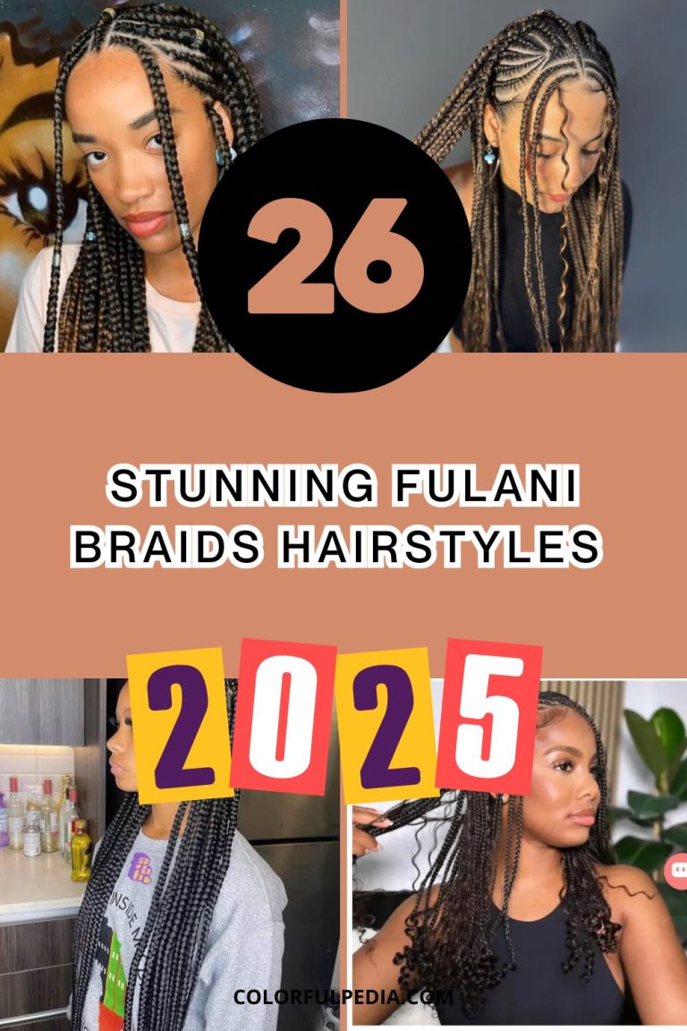 26 Stunning Fulani Braids Hairstyles for 2025
