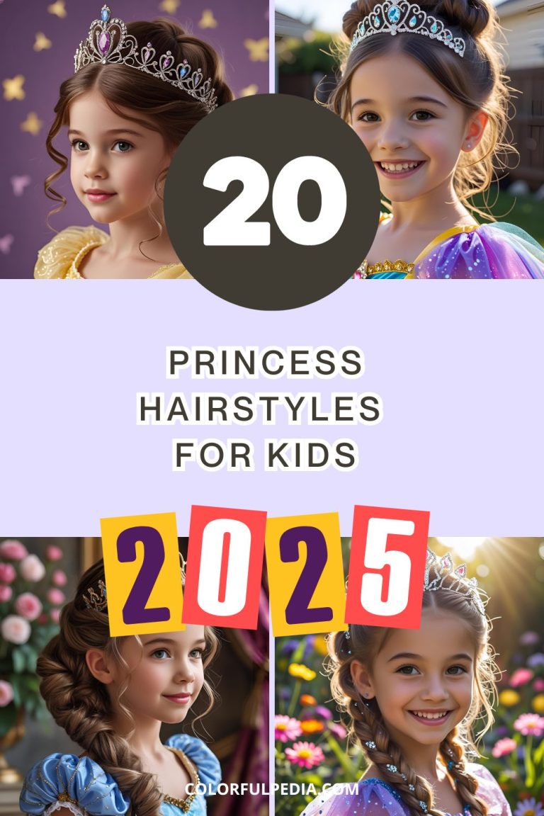 20 Princess Hairstyles for Kids for 2025